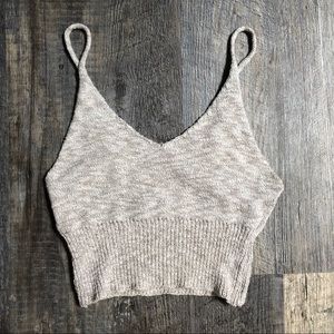 Spaghetti strap crop top